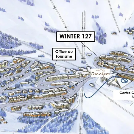 A 1850, 3 Chambres, 6 Pers., Parking - Fr-1-564-42 Apartman *